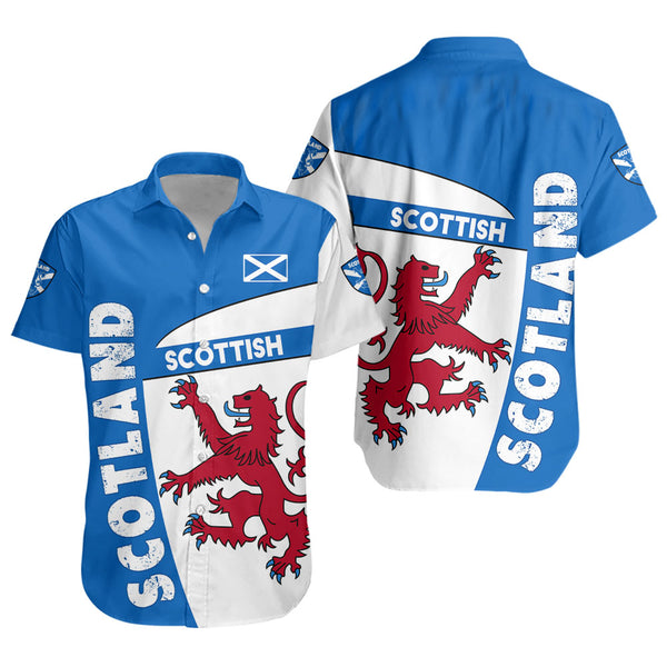 Scotland Short Sleeve Shirt Heritage Lion Rampant