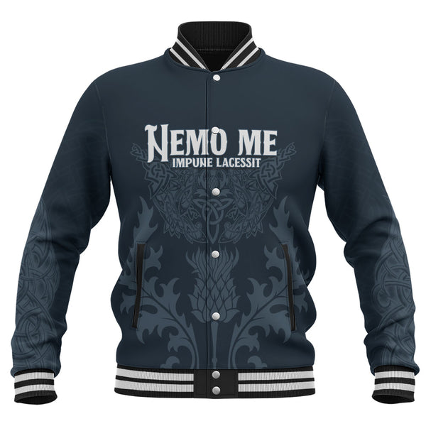 Scotland Baseball Jacket Thistle Vow