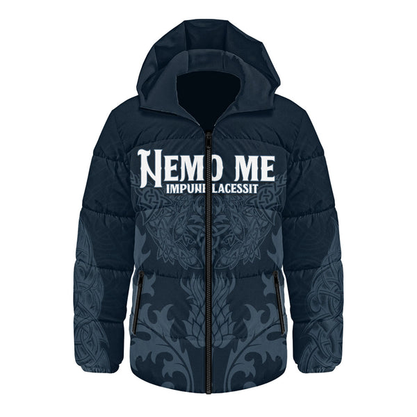 Scotland Hooded Padded Jacket Thistle Vow