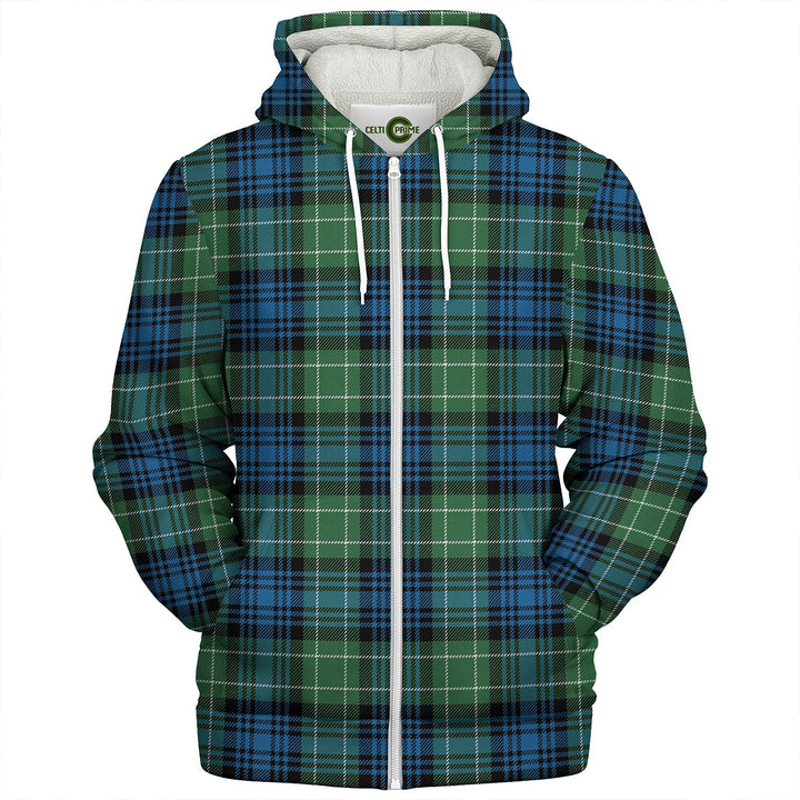 Abercrombie Ancient Clan Badge Tartan Sherpa Hoodie