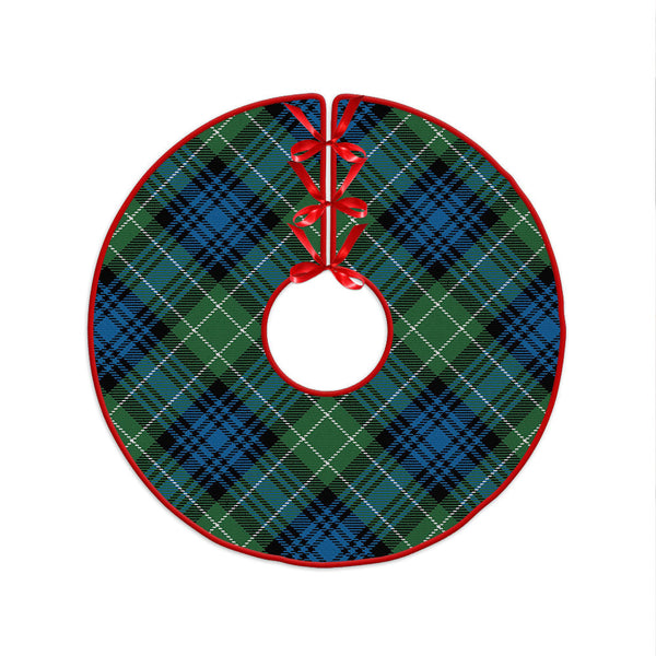Abercrombie Ancient Clan Badge Tartan Christmas Tree Skirt