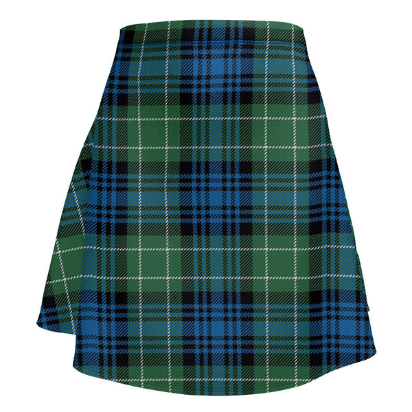 Abercrombie Ancient Clan Badge Tartan Flared Skirt