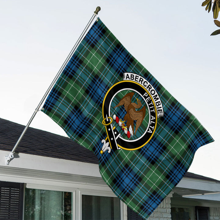 Abercrombie Ancient Clan Badge Tartan House Flag
