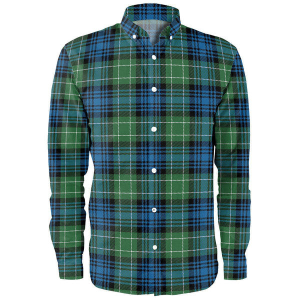 Abercrombie Ancient Clan Badge Tartan Long Sleeve Shirt