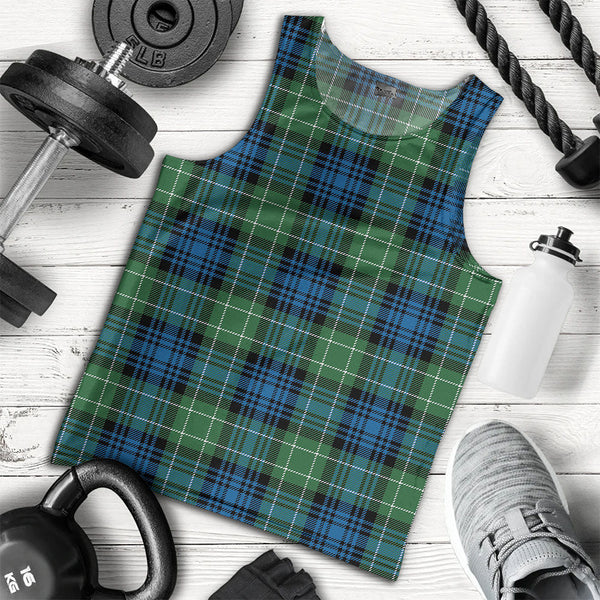 Abercrombie Ancient Clan Badge Tartan Men Tank Top
