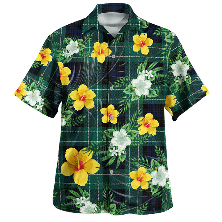 Abercrombie Modern Clan Badge Tartan Hawaiian Shirt Summer Vibes Style