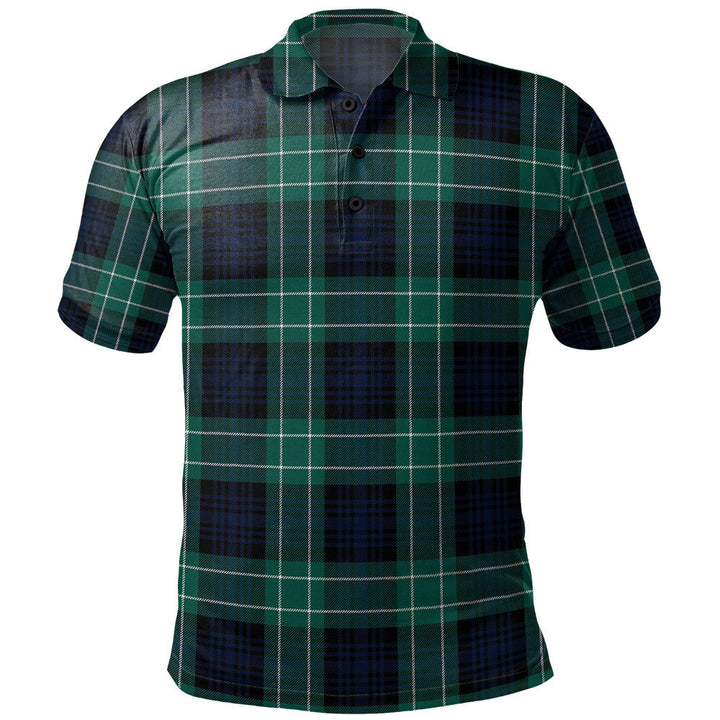 Abercrombie Modern Clan Badge Tartan Polo Shirt