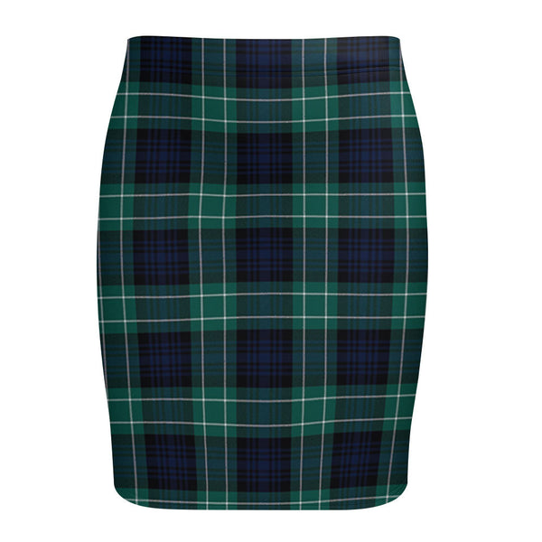 Abercrombie Modern Tartan Fitted Skirt