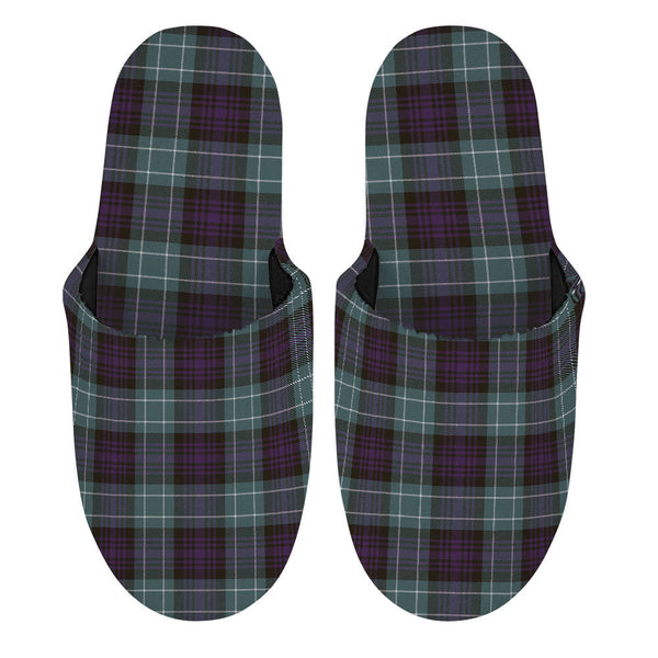 Abercrombie Weathered Clan Badge Tartan Mop Slippers