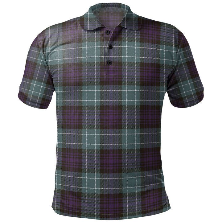 Abercrombie Weathered Clan Badge Tartan Polo Shirt