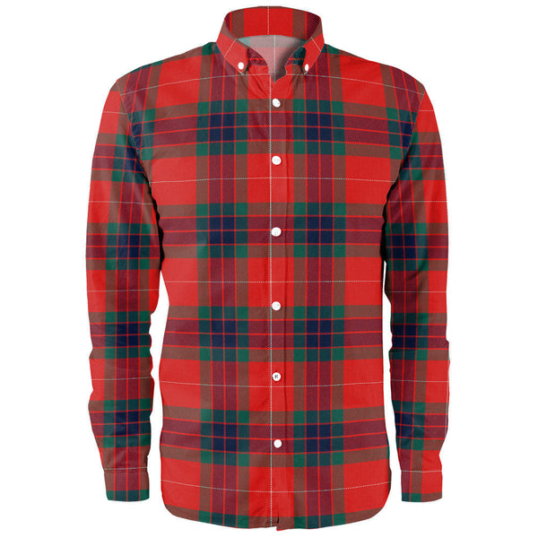 Abernethy Modern Clan Badge Tartan Long Sleeve Shirt