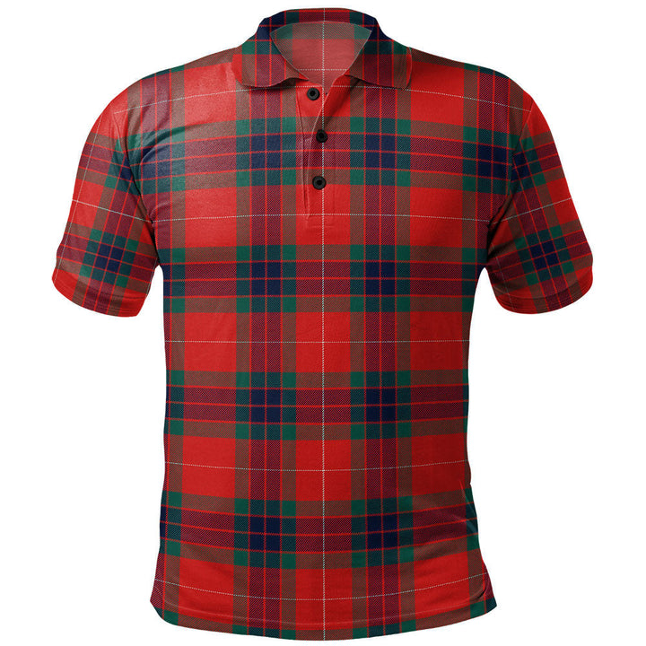 Abernethy Modern Clan Badge Tartan Polo Shirt