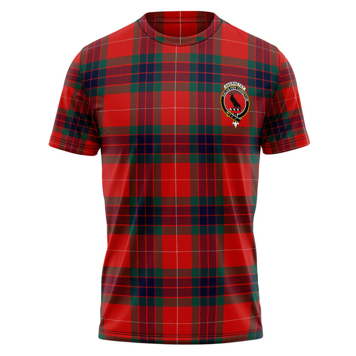 Abernethy Modern Clan Badge Tartan T-Shirt