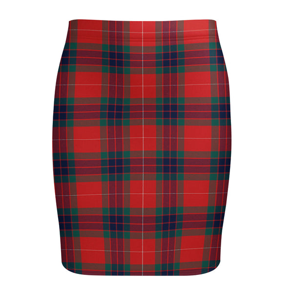 Abernethy Modern Tartan Fitted Skirt