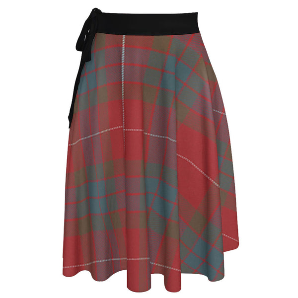 Abernethy Weathered Tartan Wrap Skirt