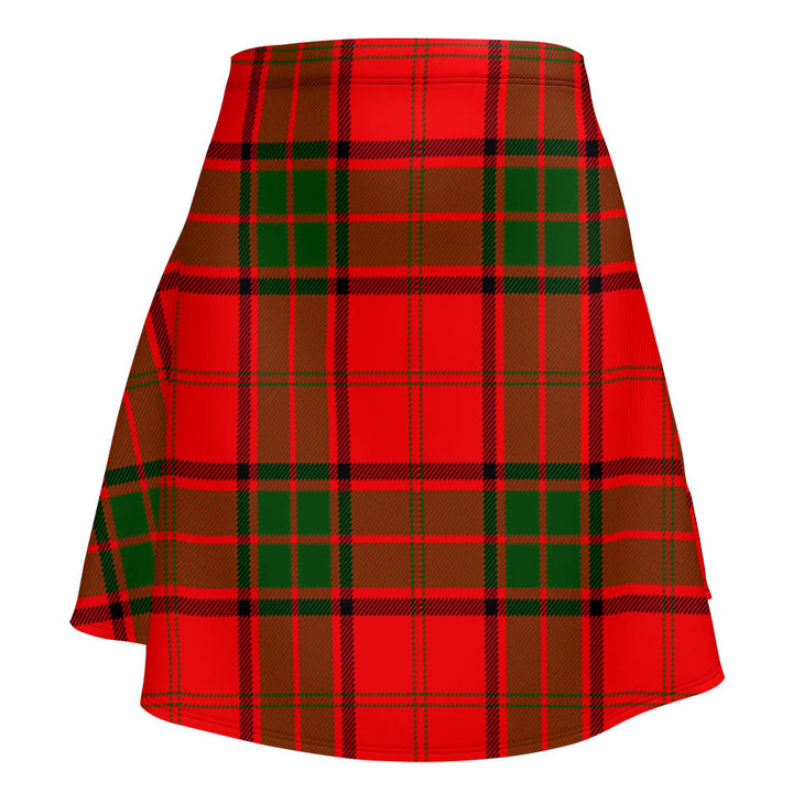 Adair Clan Badge Tartan Flared Skirt