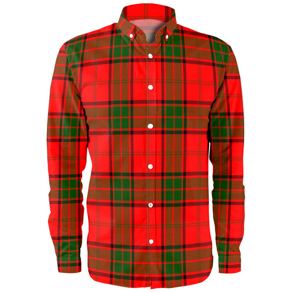 Adair Clan Badge Tartan Long Sleeve Shirt