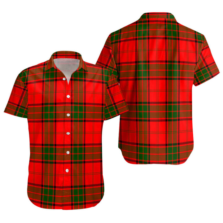 Adair Clan Badge Tartan Short Sleeve Shirt