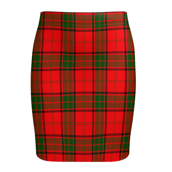 Adair Tartan Fitted Skirt