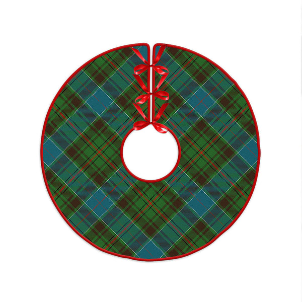 Adam Ancient Clan Badge Tartan Christmas Tree Skirt