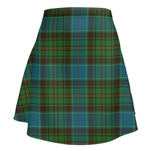 Adam Ancient Clan Badge Tartan Flared Skirt