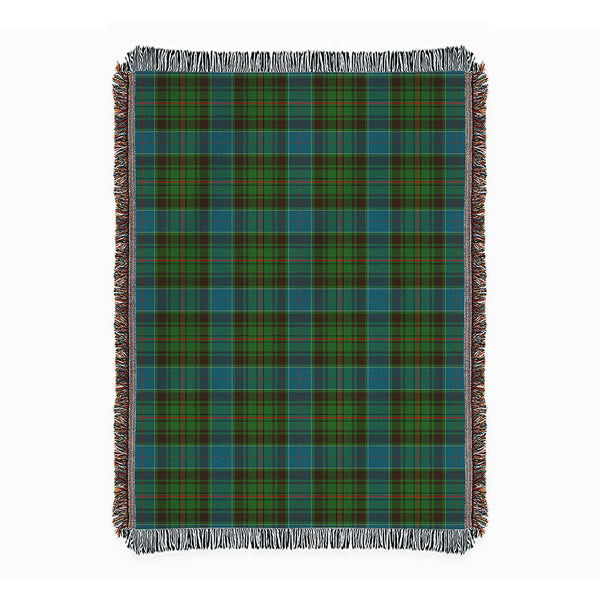 Adam Ancient Clan Badge Tartan Woven Blanket