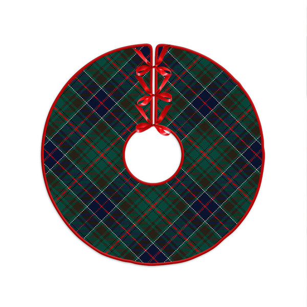 Adam Modern Clan Badge Tartan Christmas Tree Skirt