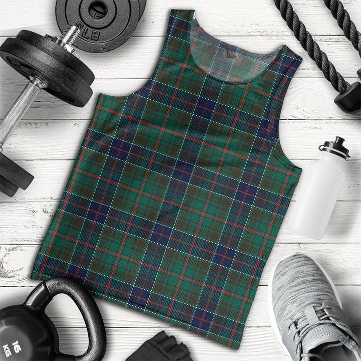 Adam Modern Clan Badge Tartan Men Tank Top