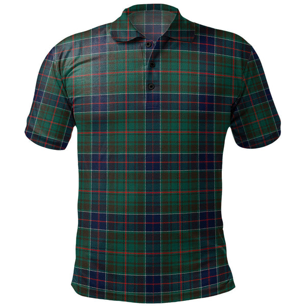 Adam Modern Clan Badge Tartan Polo Shirt
