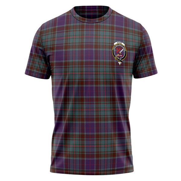 Adam Weathered Clan Badge Tartan T-Shirt