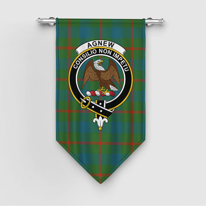 Agnew (MacAgnew) Ancient Clan Badge Tartan Gonfalon
