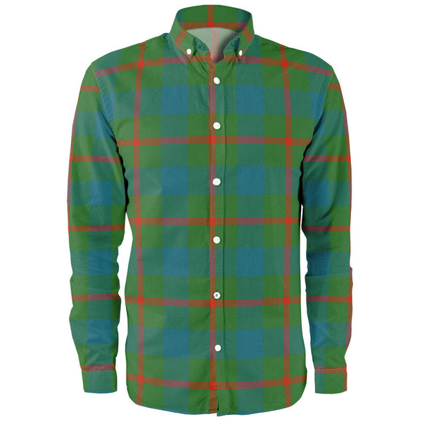 Agnew (MacAgnew) Ancient Clan Badge Tartan Long Sleeve Shirt