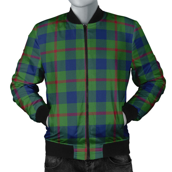 Agnew (MacAgnew) Modern Clan Badge Tartan Bomber Jacket