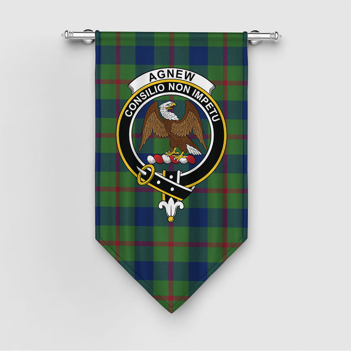Agnew (MacAgnew) Modern Clan Badge Tartan Gonfalon