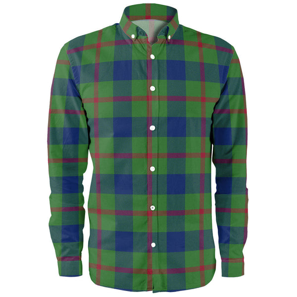 Agnew (MacAgnew) Modern Clan Badge Tartan Long Sleeve Shirt