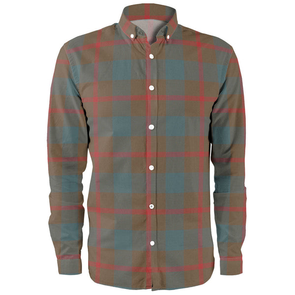 Agnew (MacAgnew) Weathered Clan Badge Tartan Long Sleeve Shirt