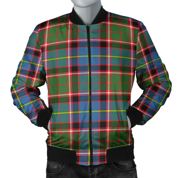 Aikenhead Clan Badge Tartan Bomber Jacket