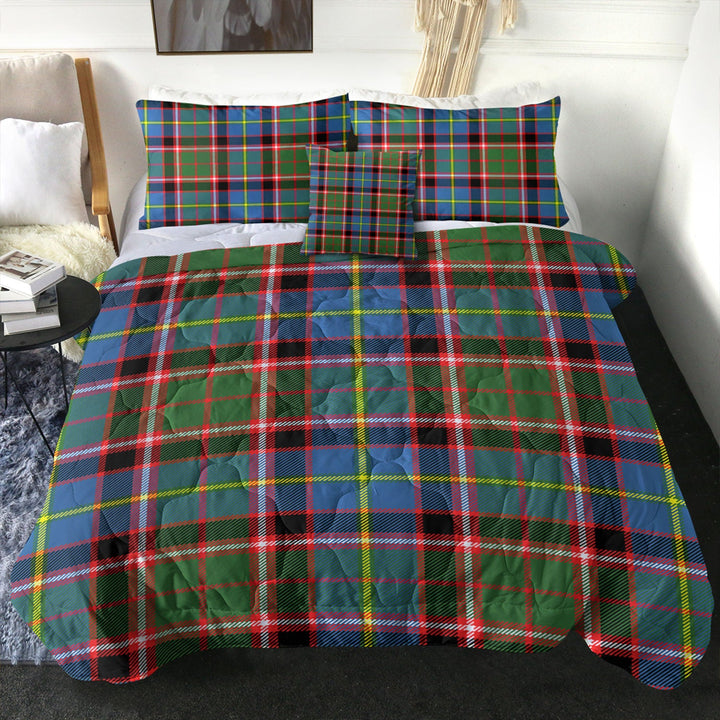 Aikenhead Clan Badge Tartan Comforter