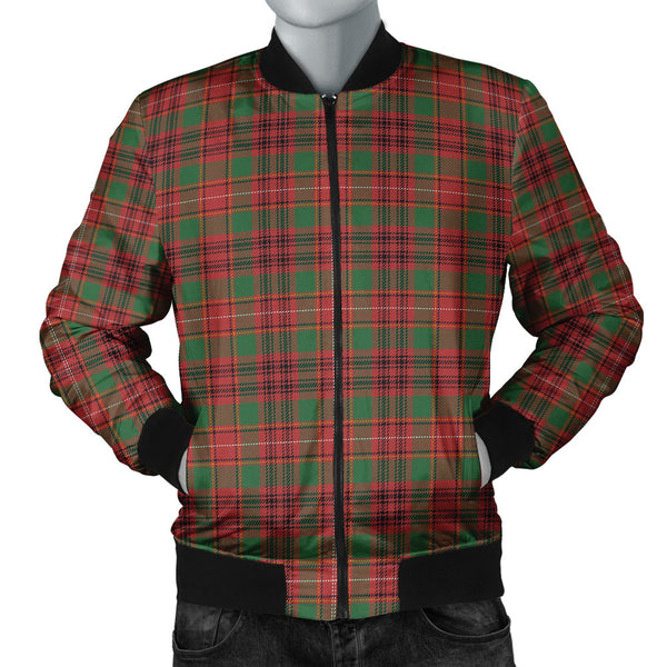 Ainslie Ancient Clan Badge Tartan Bomber Jacket
