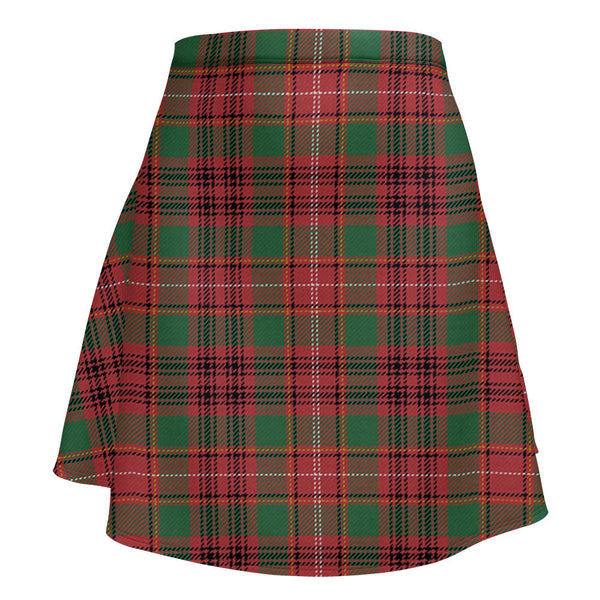 Ainslie Ancient Clan Badge Tartan Flared Skirt