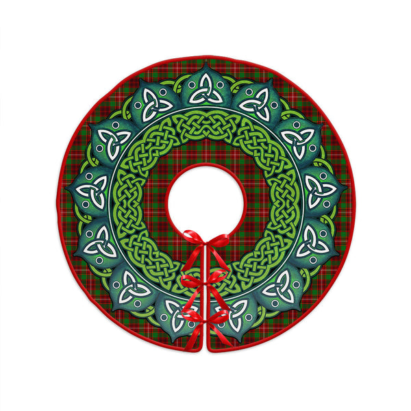 Ainslie Clan Badge Tartan Christmas Tree Skirt Heritage Holiday Decor