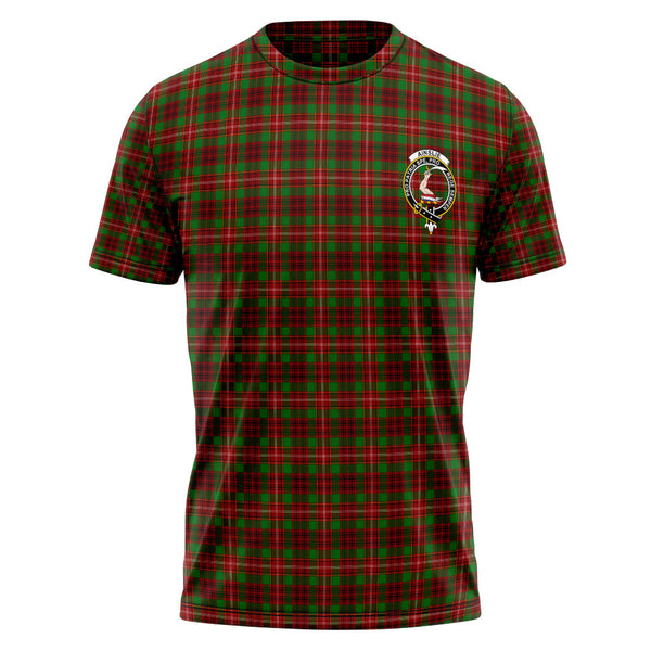 Ainslie Clan Badge Tartan T-Shirt