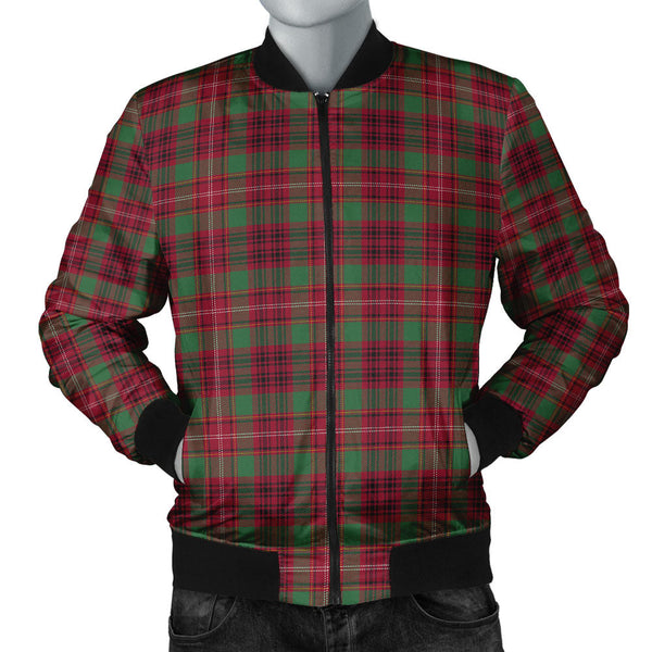 Ainslie Modern Clan Badge Tartan Bomber Jacket