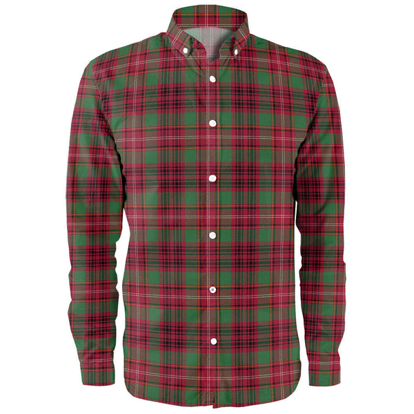 Ainslie Modern Clan Badge Tartan Long Sleeve Shirt