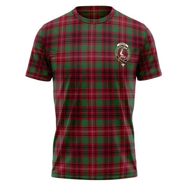 Ainslie Modern Clan Badge Tartan T-Shirt