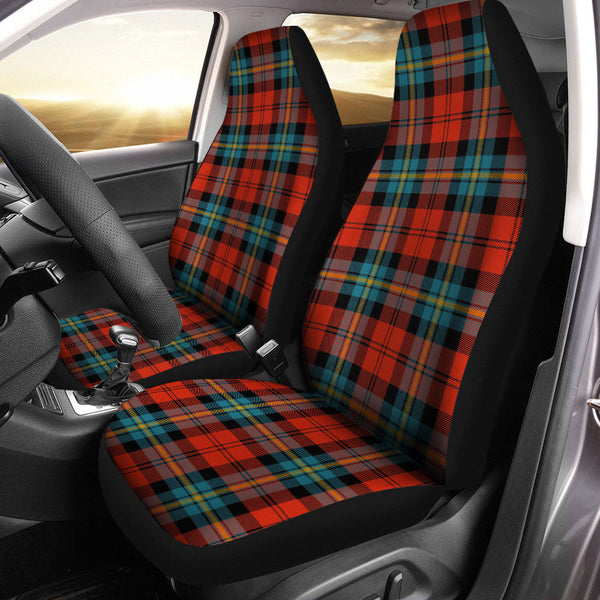 Aitken Ancient Clan Badge Tartan Car Seat Covers