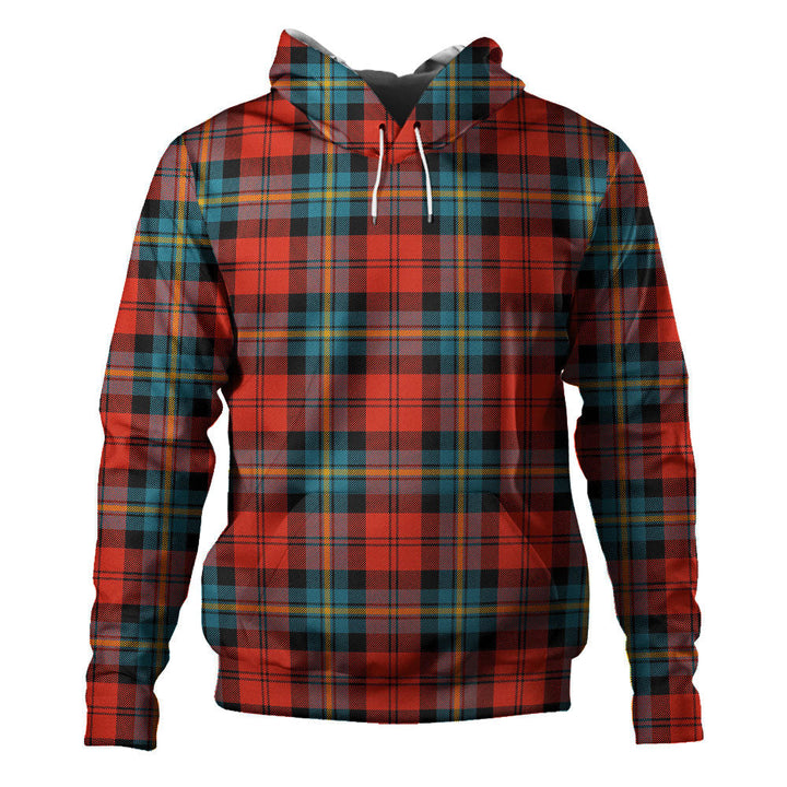 Aitken Ancient Clan Badge Tartan Hoodie