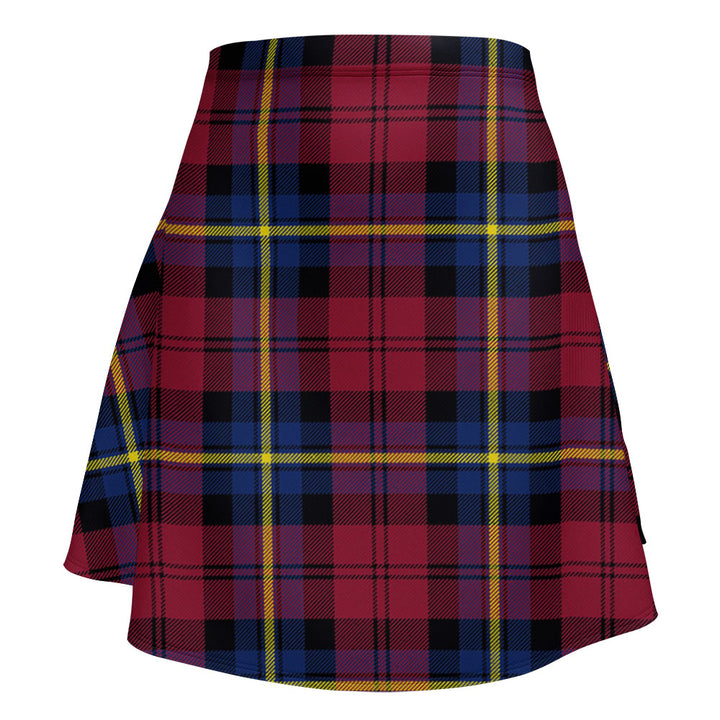 Aitken Modern Clan Badge Tartan Flared Skirt