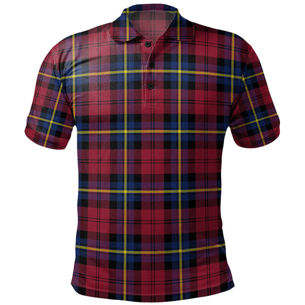 Aitken Modern Clan Badge Tartan Polo Shirt