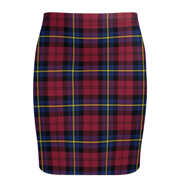 Aitken Modern Tartan Fitted Skirt
